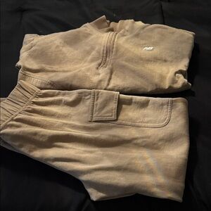 New Balance Beige Loungewear Set
